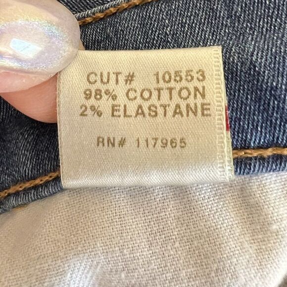 J Brand Mid Rise Super Skinny Stretch Denim Jeans  in Cabo - Picture 6 of 6